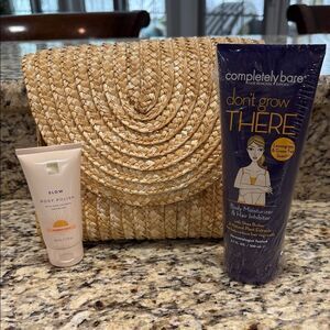BUNDLE Completely Bare Don't Grow There Body Moisturizer & Hair Inhibitor